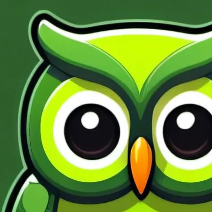 chat with ai character: Duolingo