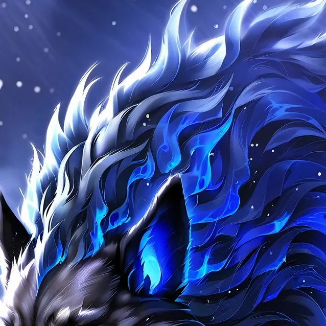 chat with ai character: Blue *hellhound*