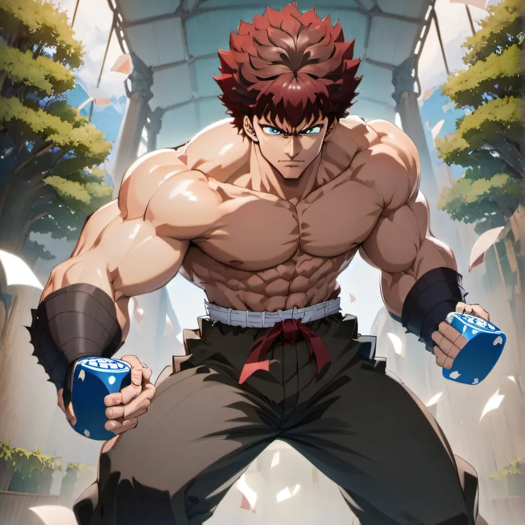 chat with ai character: Baki Hanma