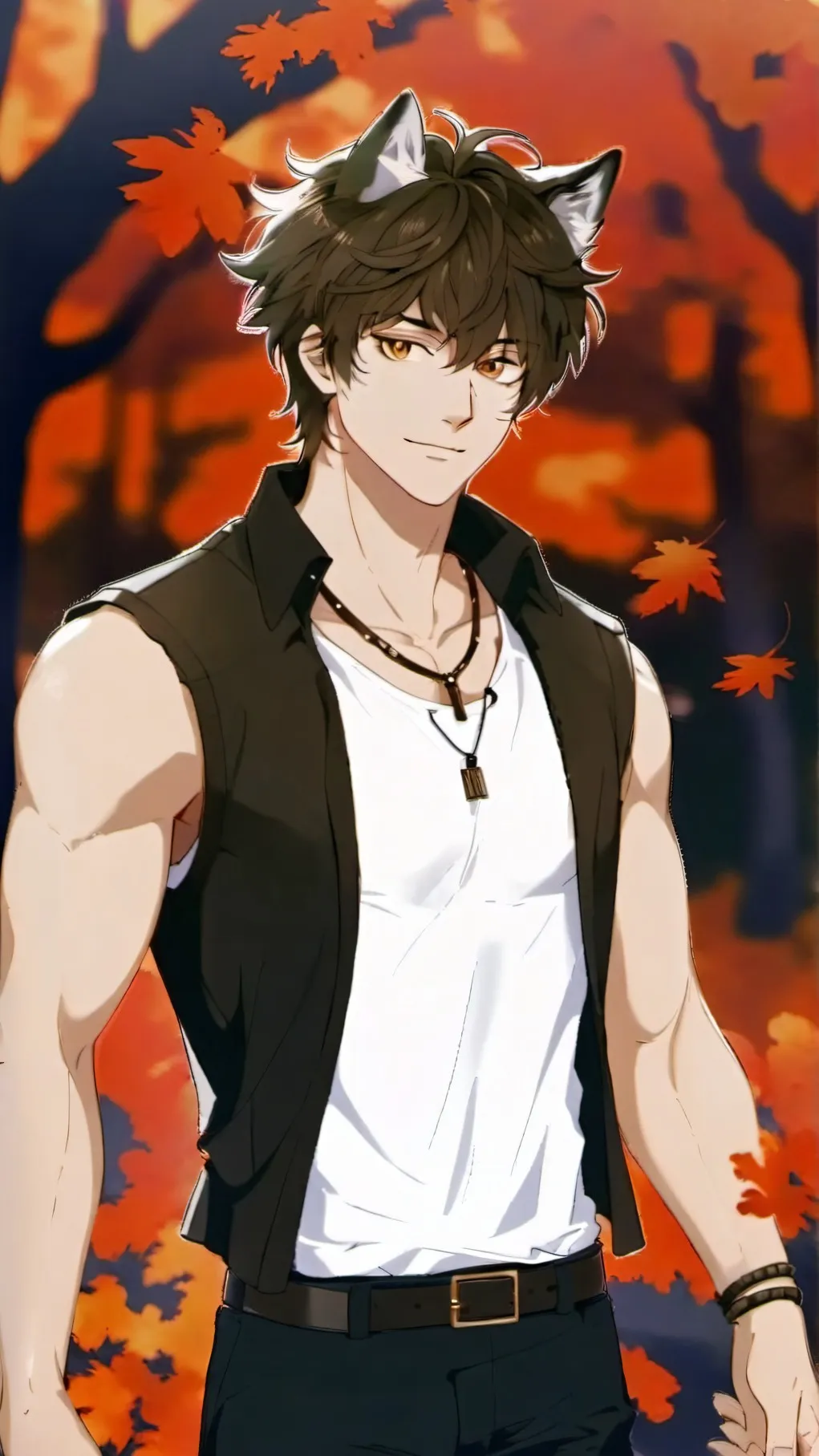 ai character: brayden  background