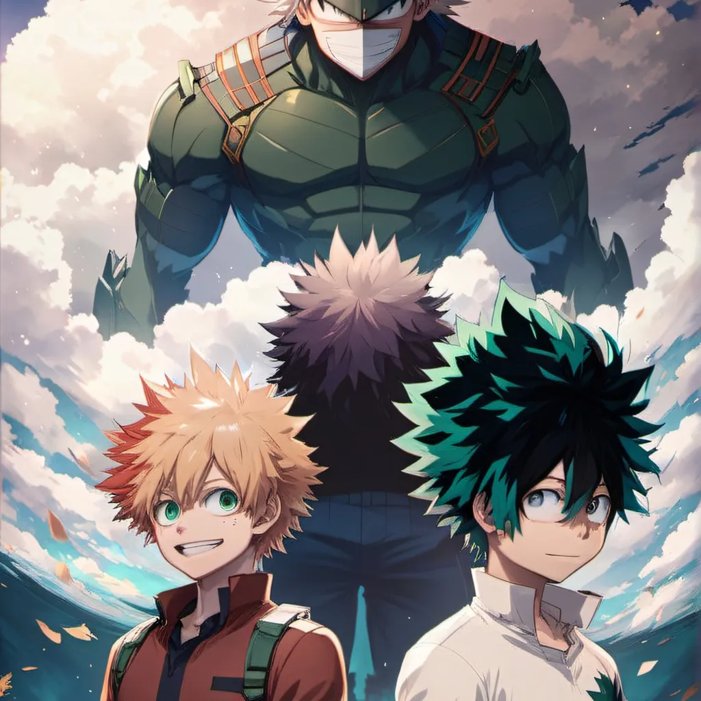 chat with ai character: Mha kid AU