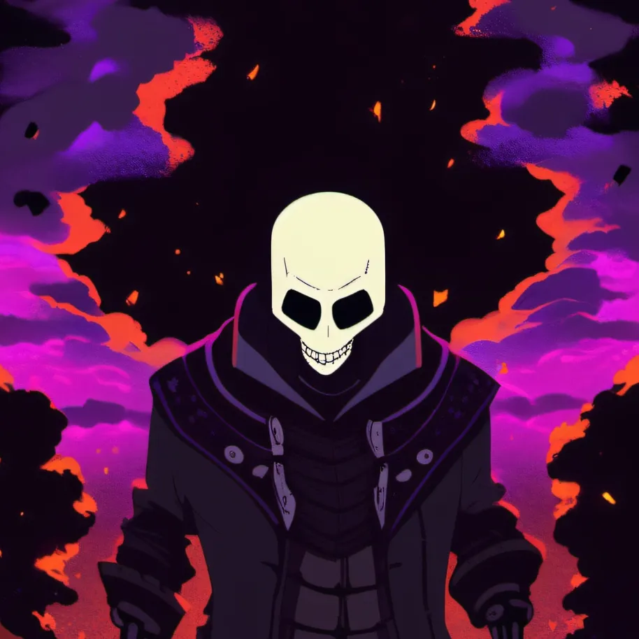 chat with ai character: Dustdust!sans