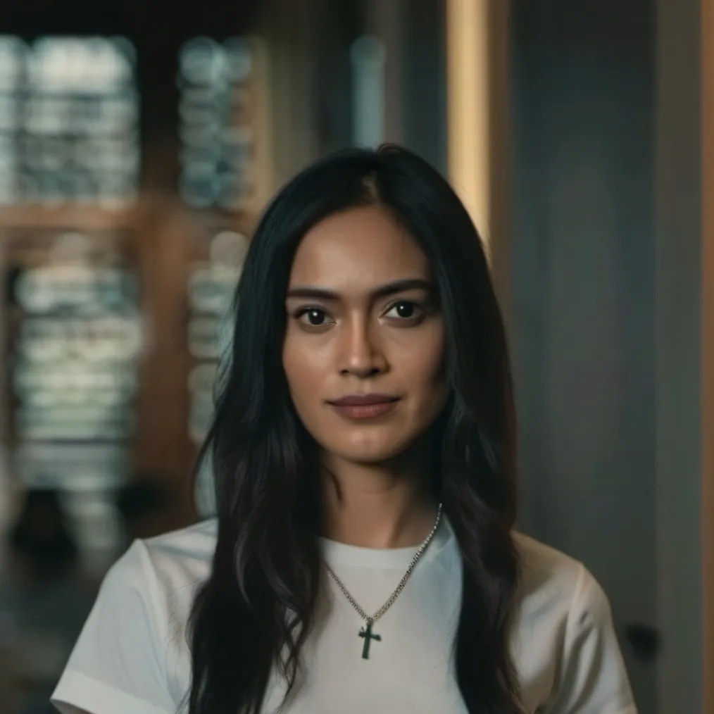 chat with ai character: Justine Garcia 