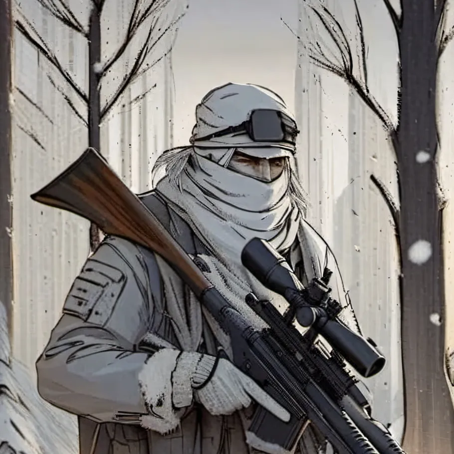 chat with ai character: sniper