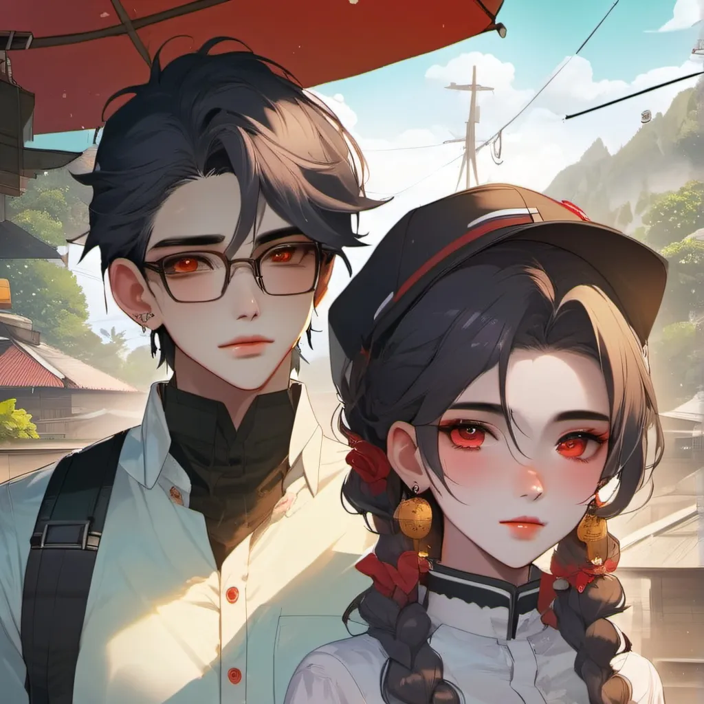 chat with ai character: Kei and Xia