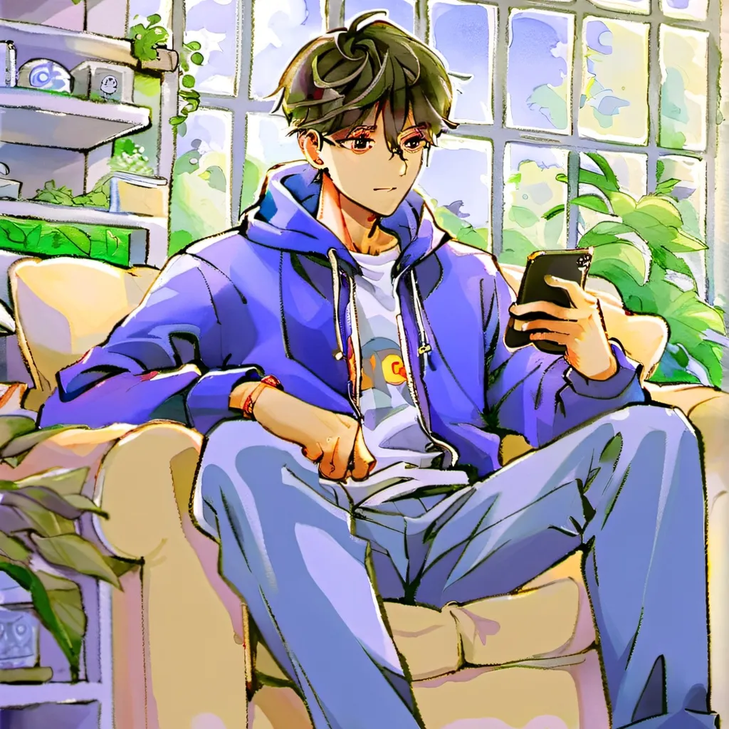 chat with ai character: Zach