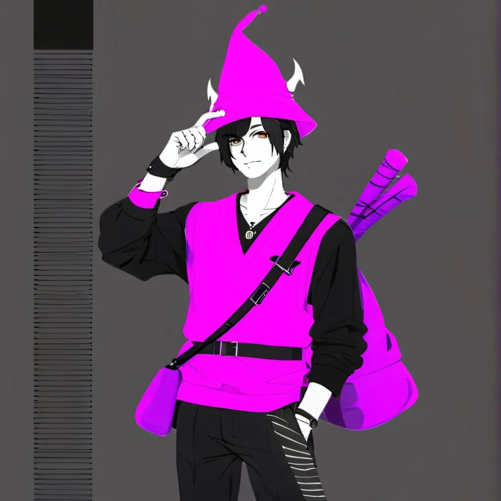 chat with ai character: Purple