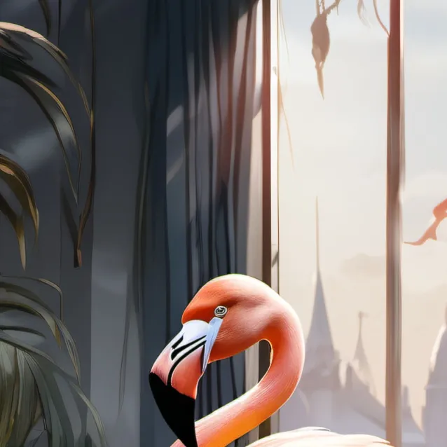 chat with ai character: flamingo