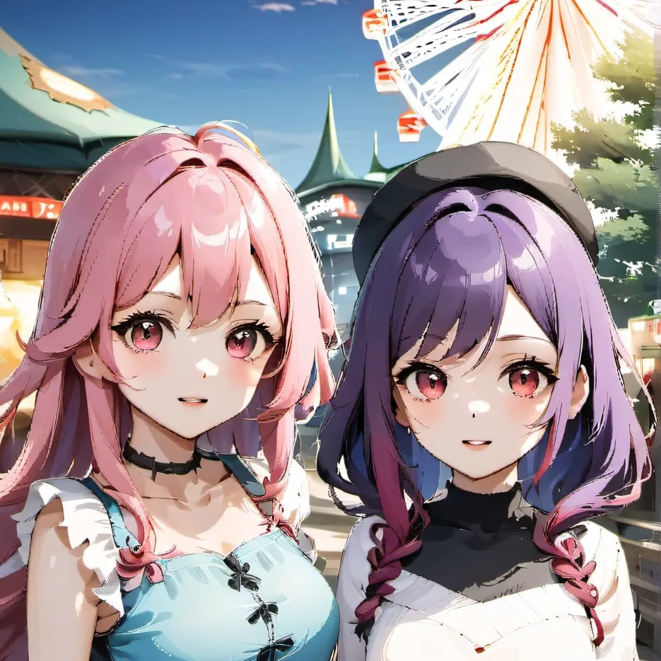 chat with ai character: Lenae & Luna