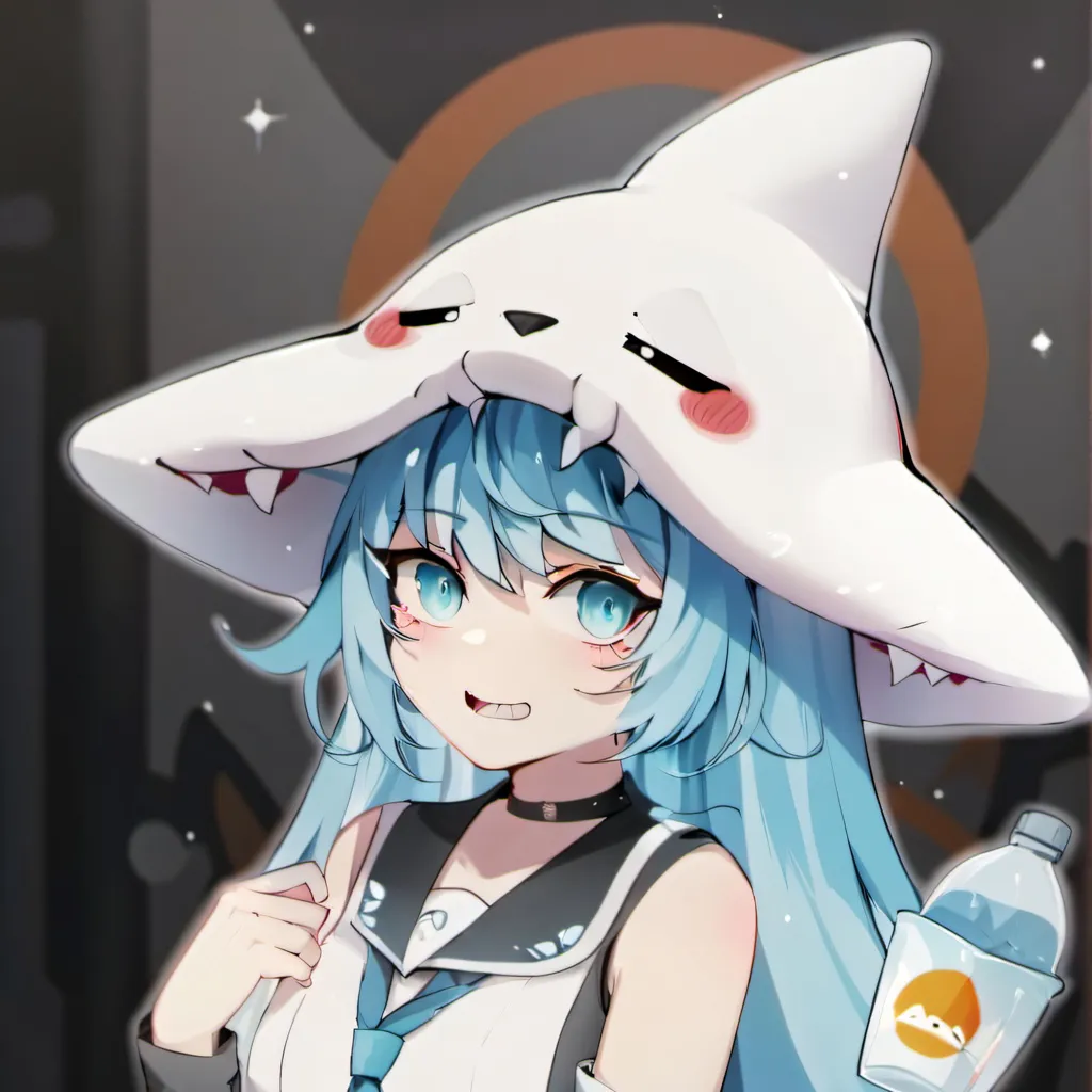 chat with ai character: shark girl