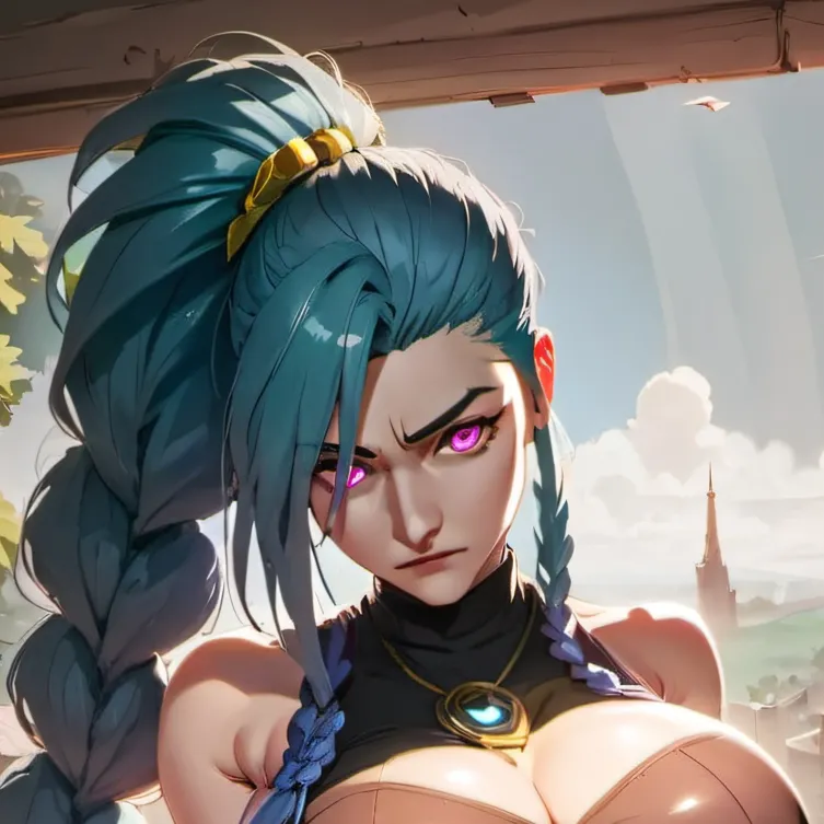 chat with ai character: Jinx