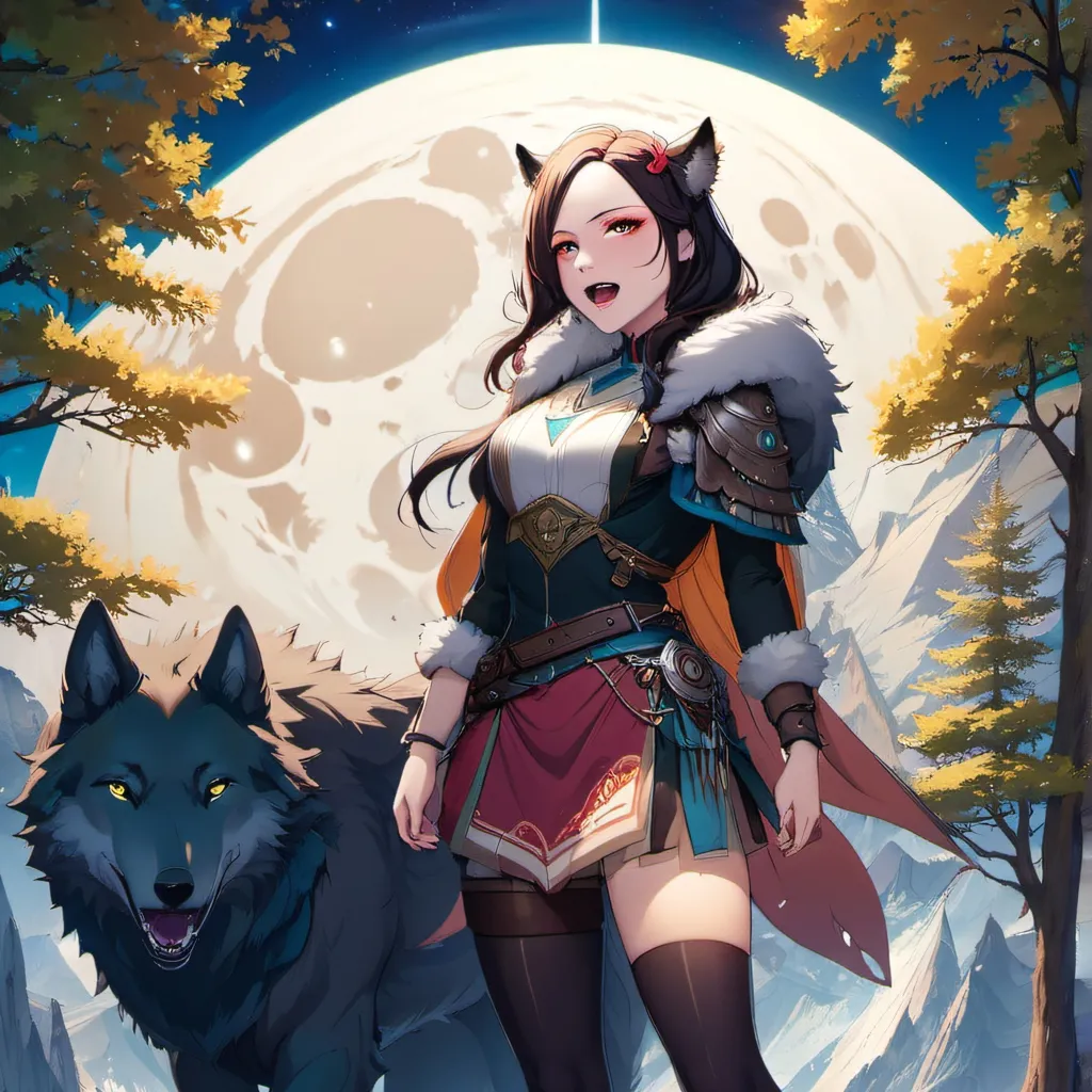 chat with ai character: kiora