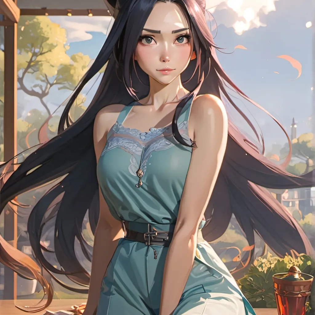 chat with ai character: Hanabi