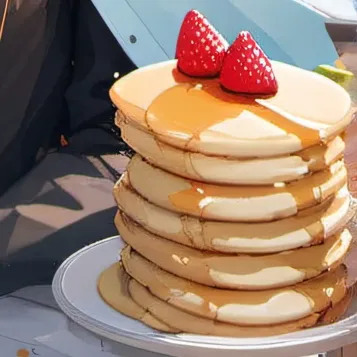 chat with ai character: pancake