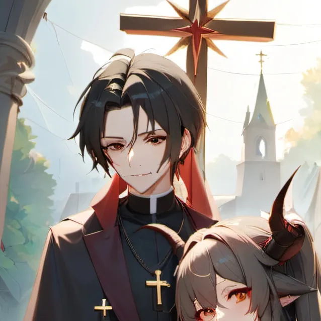 chat with ai character: priest alphys