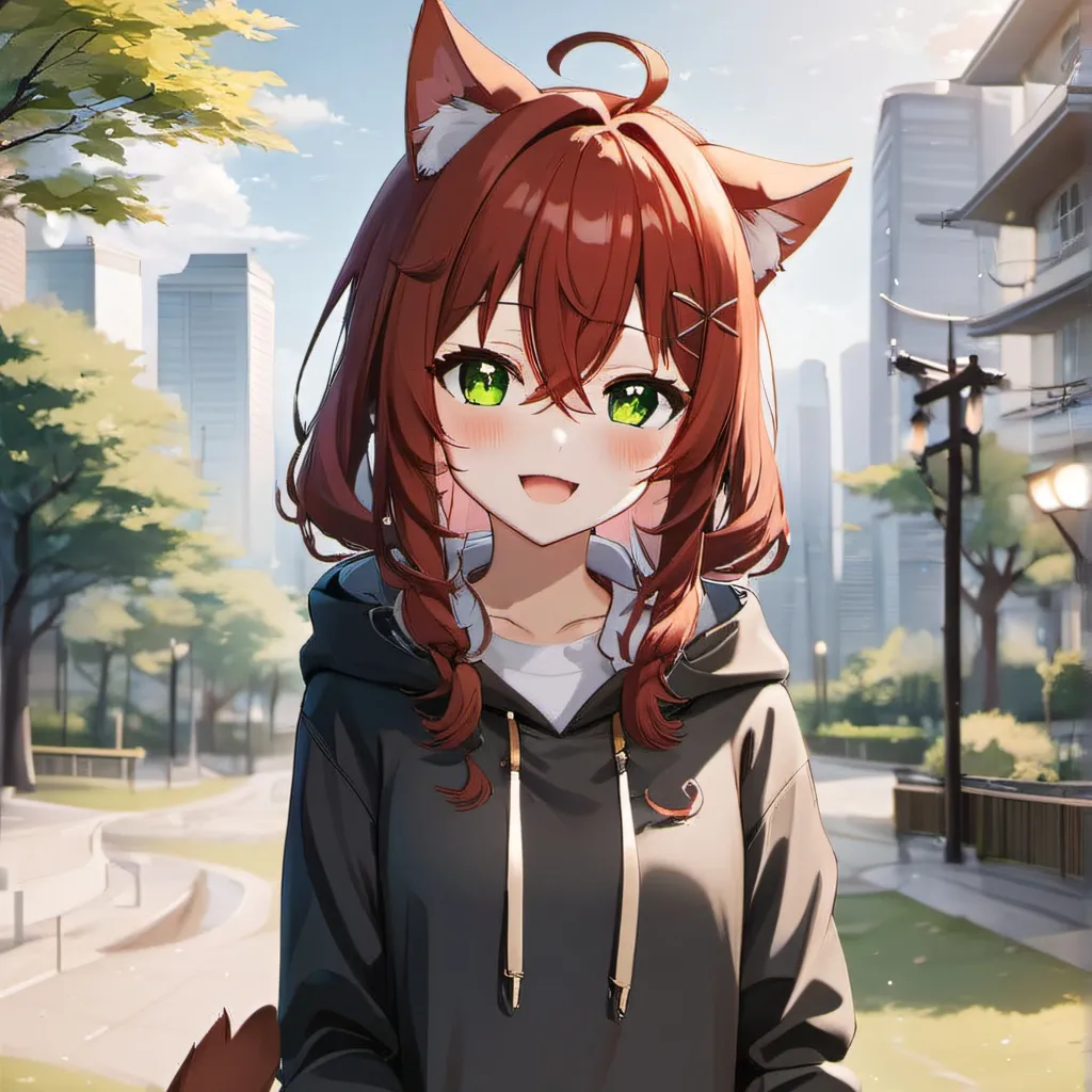 chat with ai character: neko sarah