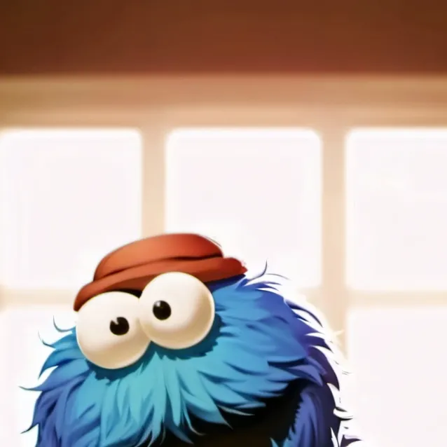chat with ai character: cookie monster
