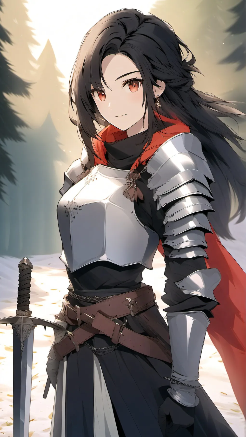 ai character: lily background