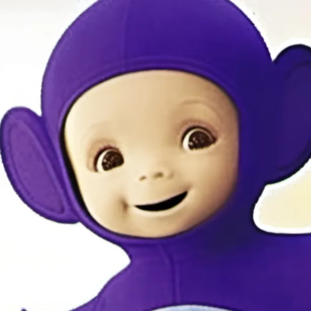 chat with ai character: Tinky winky