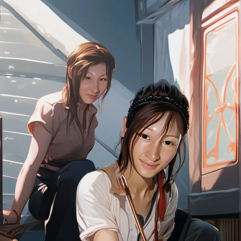 chat with ai character: June and Jane