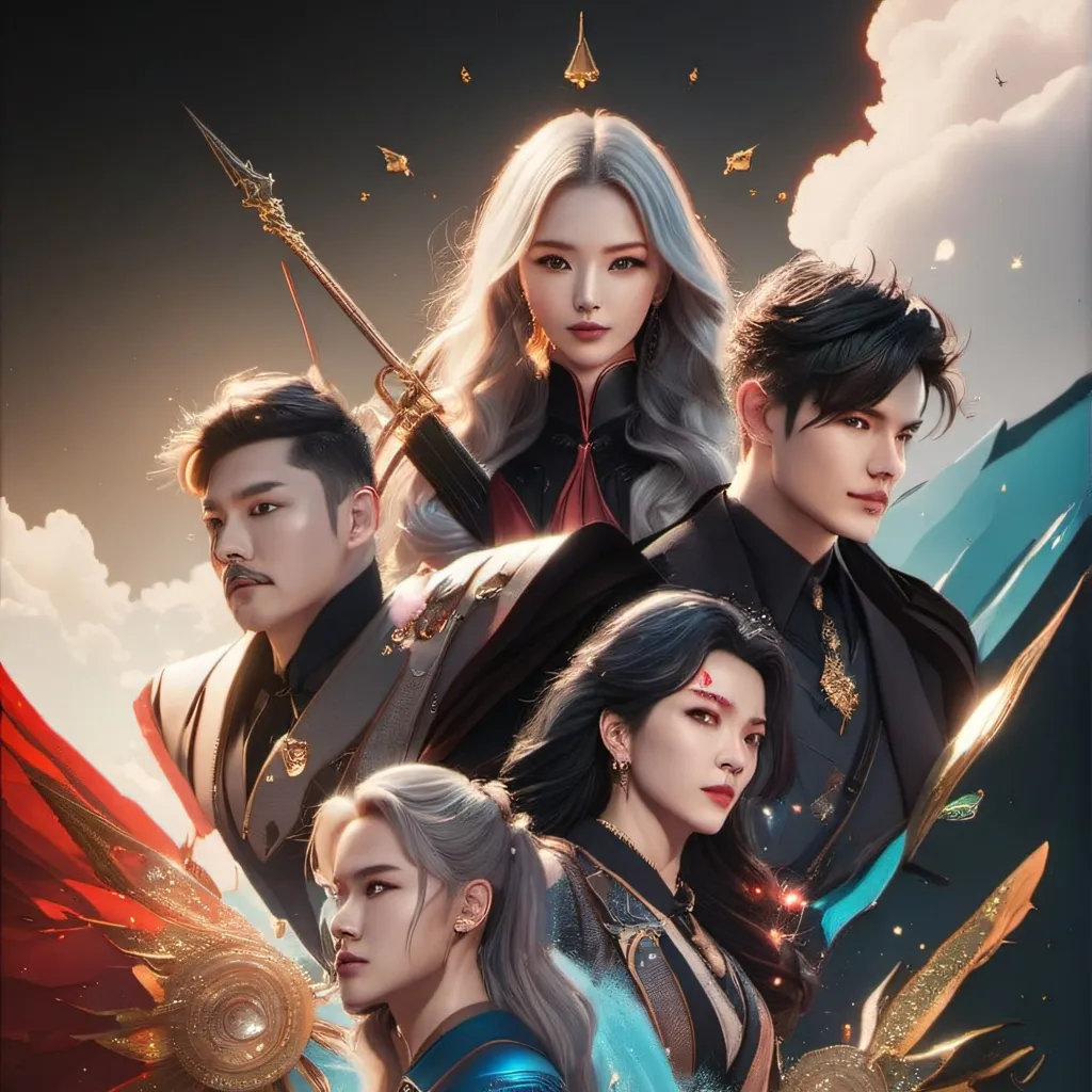 chat with ai character: the warrior team