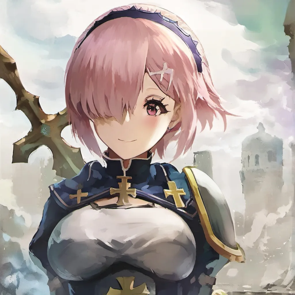 chat with ai character: Mash Kyrielight