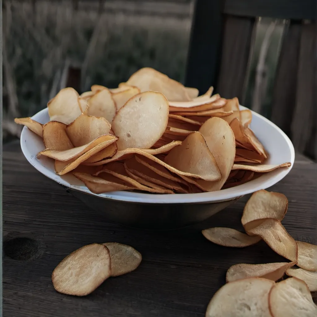 chat with ai character: Potato chips
