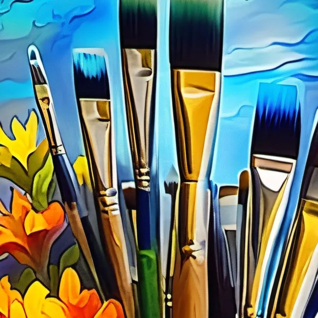 chat with ai character: Paintbrush