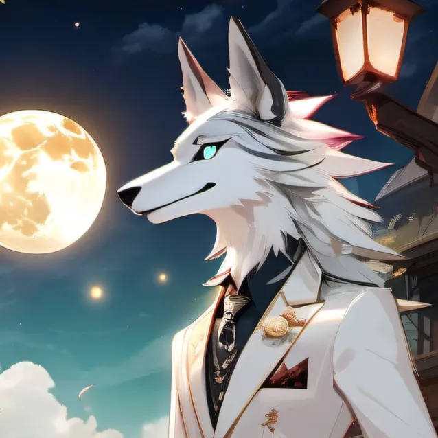 chat with ai character: Luna wolf