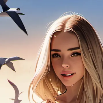 chat with ai character: Sky