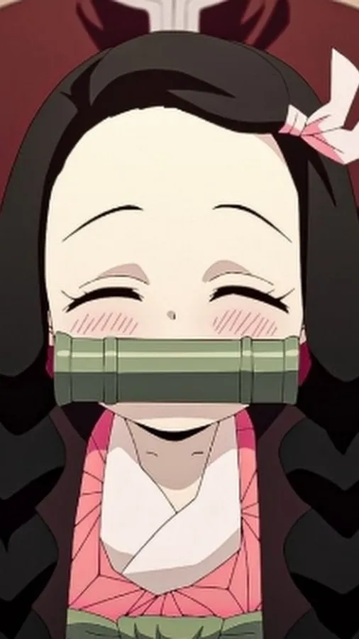 ai character: nezuko chan background