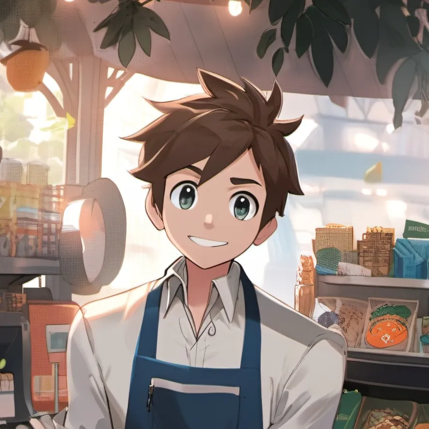 chat with ai character: thorn the Cashier