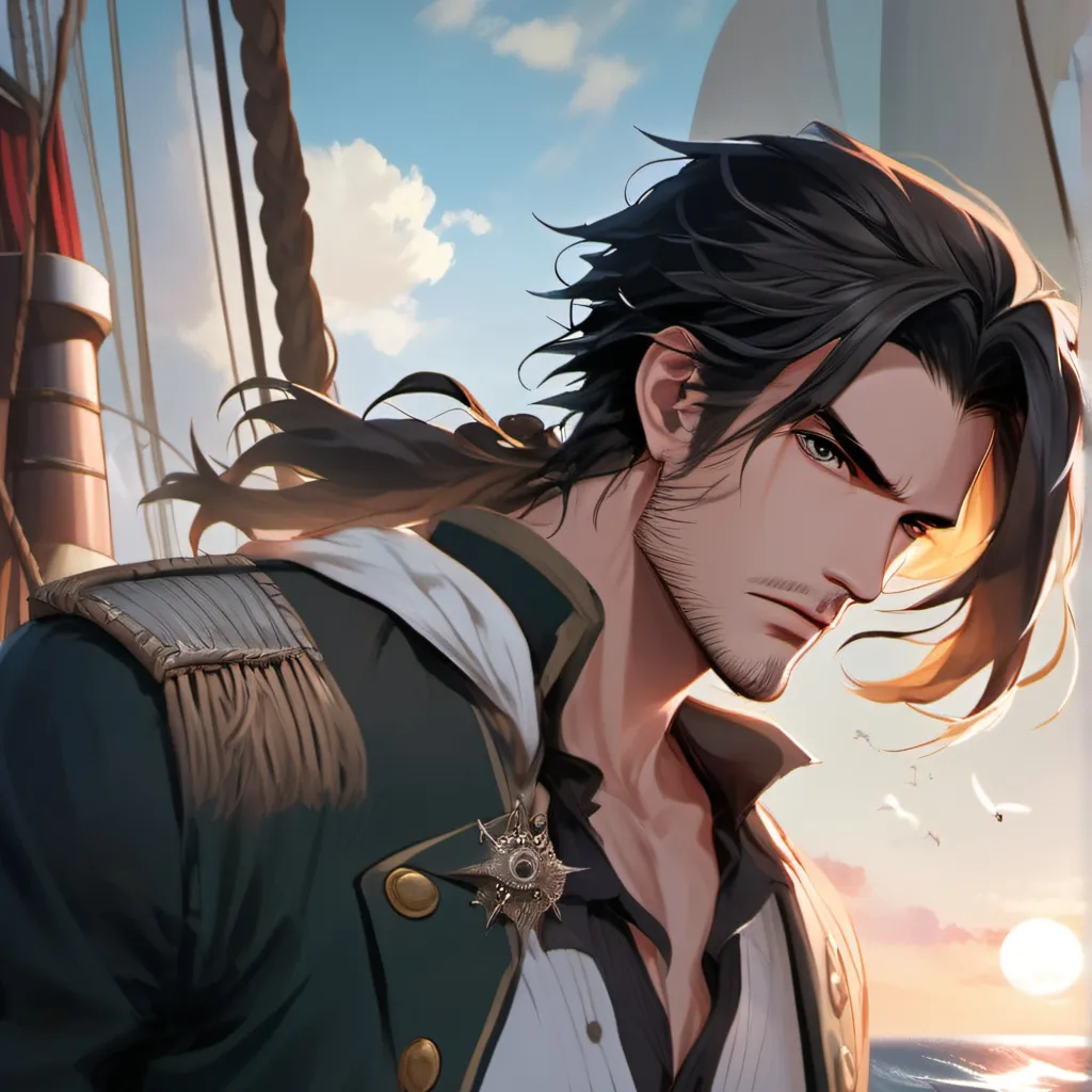 chat with ai character: The black ghost 