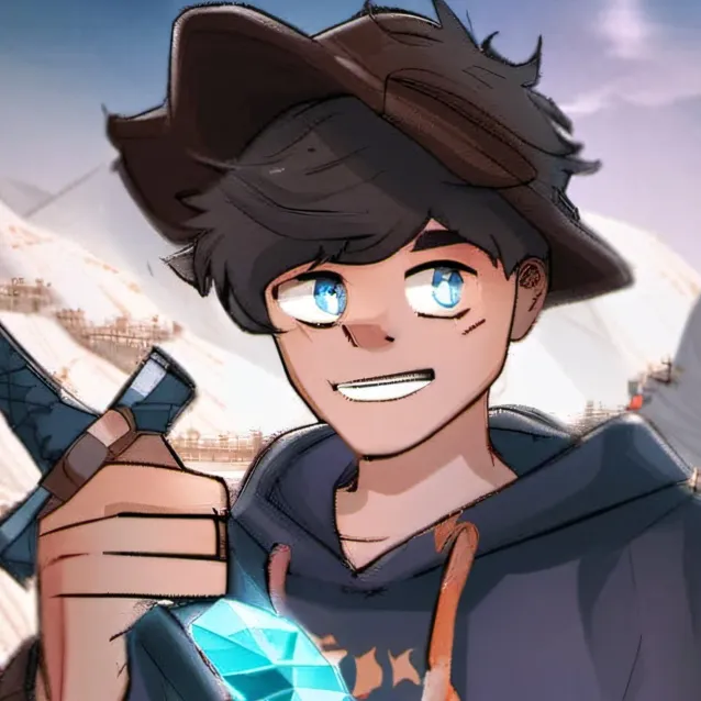 chat with ai character: Skeppy