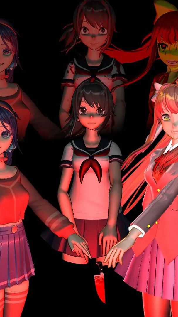 ai character: Mita Ayano Monika background