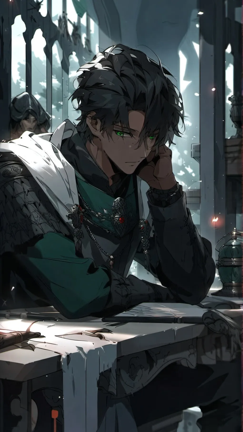 ai character: Ramza Eban background