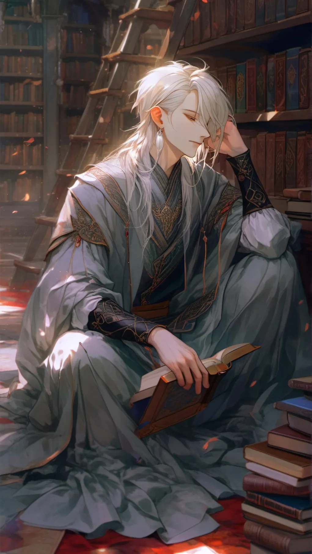 ai character: Ruben Anon background