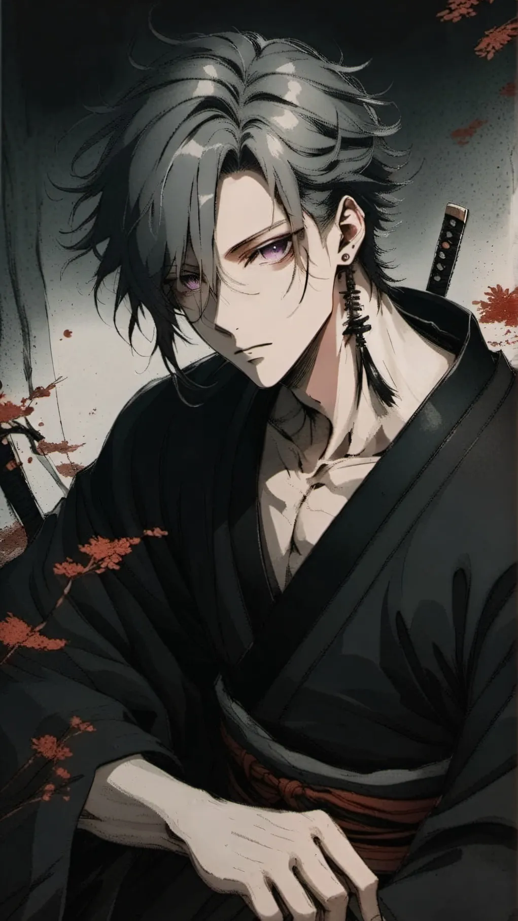 ai character: Yoshie Tanataka background