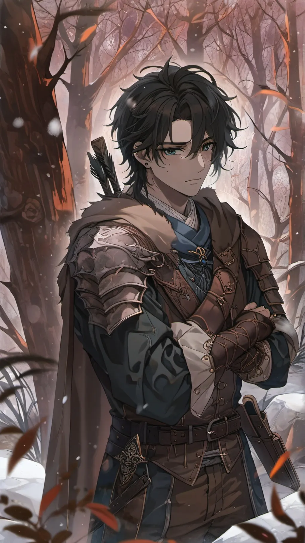 ai character: Caelan Veyne background