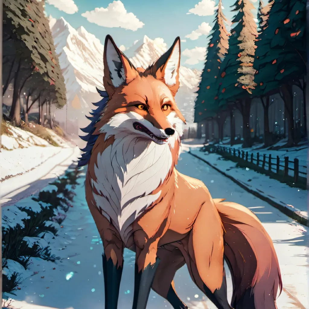 chat with ai character: fox