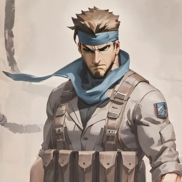 chat with ai character: solid snake