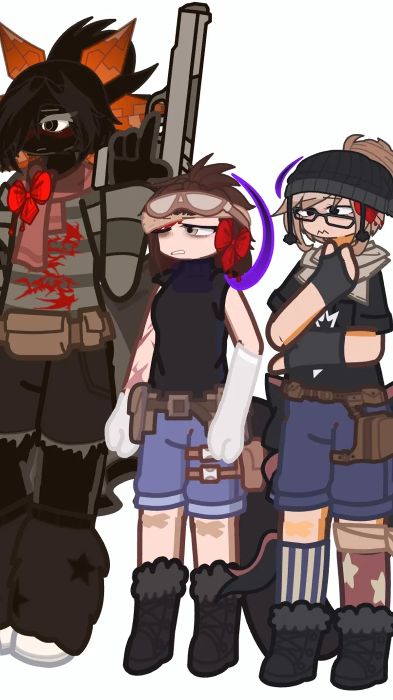 ai character: Infection au (IRL! background