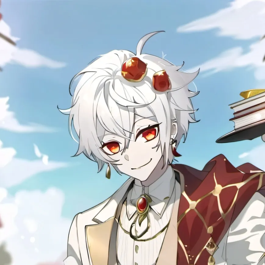 chat with ai character: White