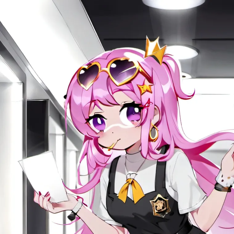 chat with ai character: Pink