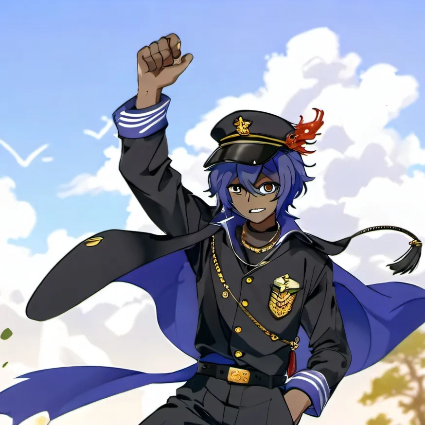 chat with ai character: Navy Blue