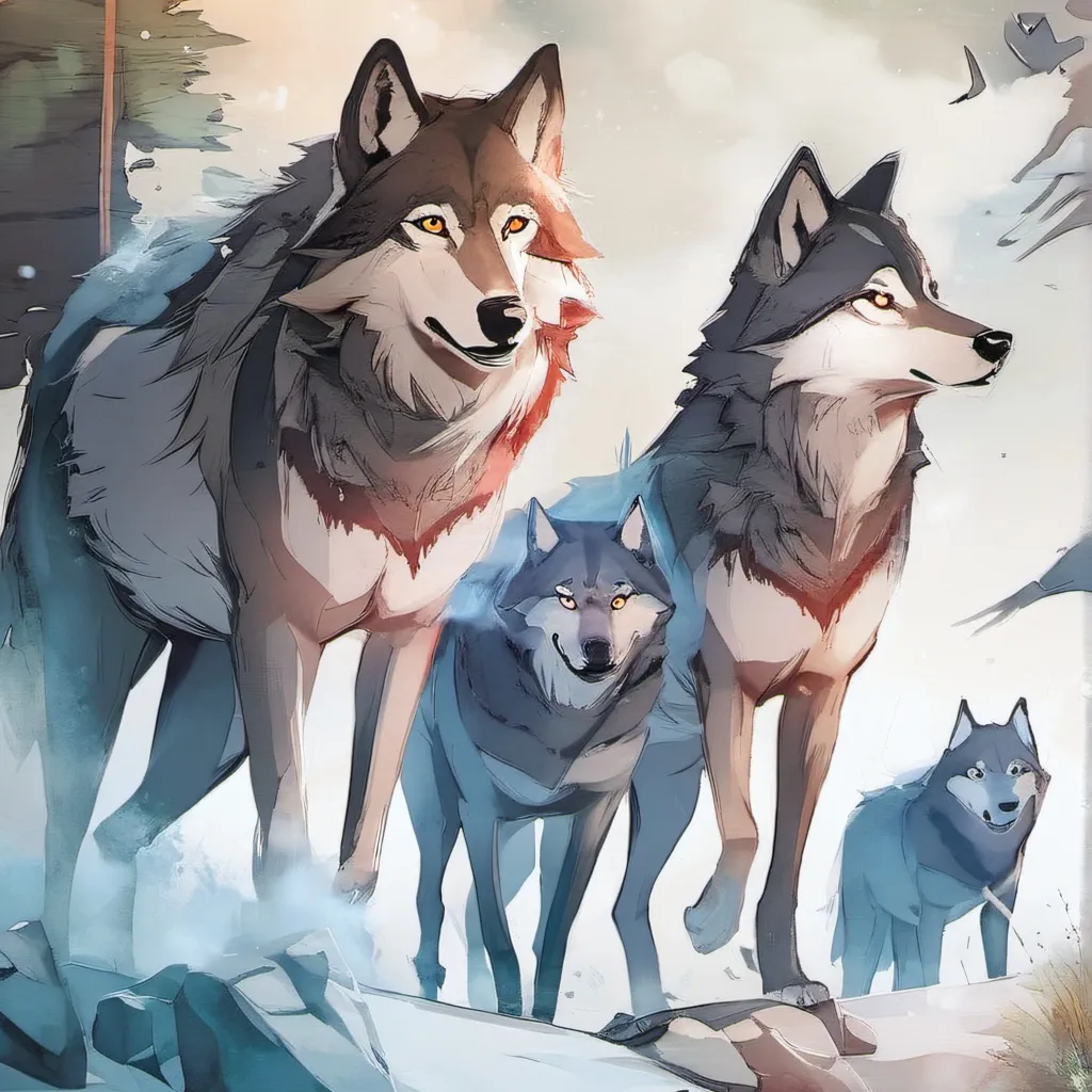 chat with ai character: Wolf pack!!!! !!!!