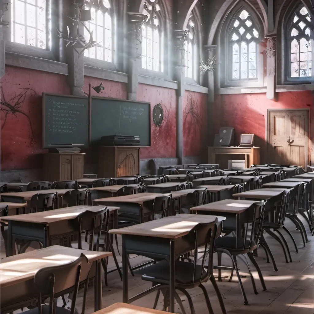 chat with ai character: Classroom?