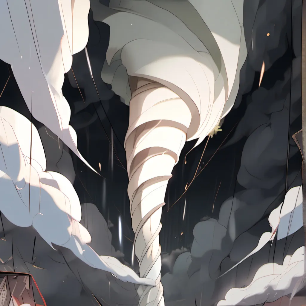 chat with ai character: A tornado 