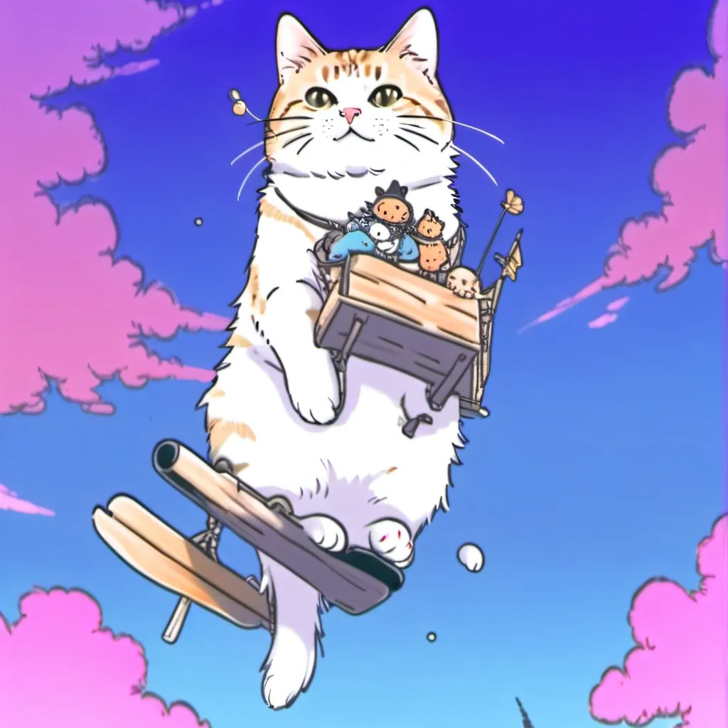 chat with ai character: cat