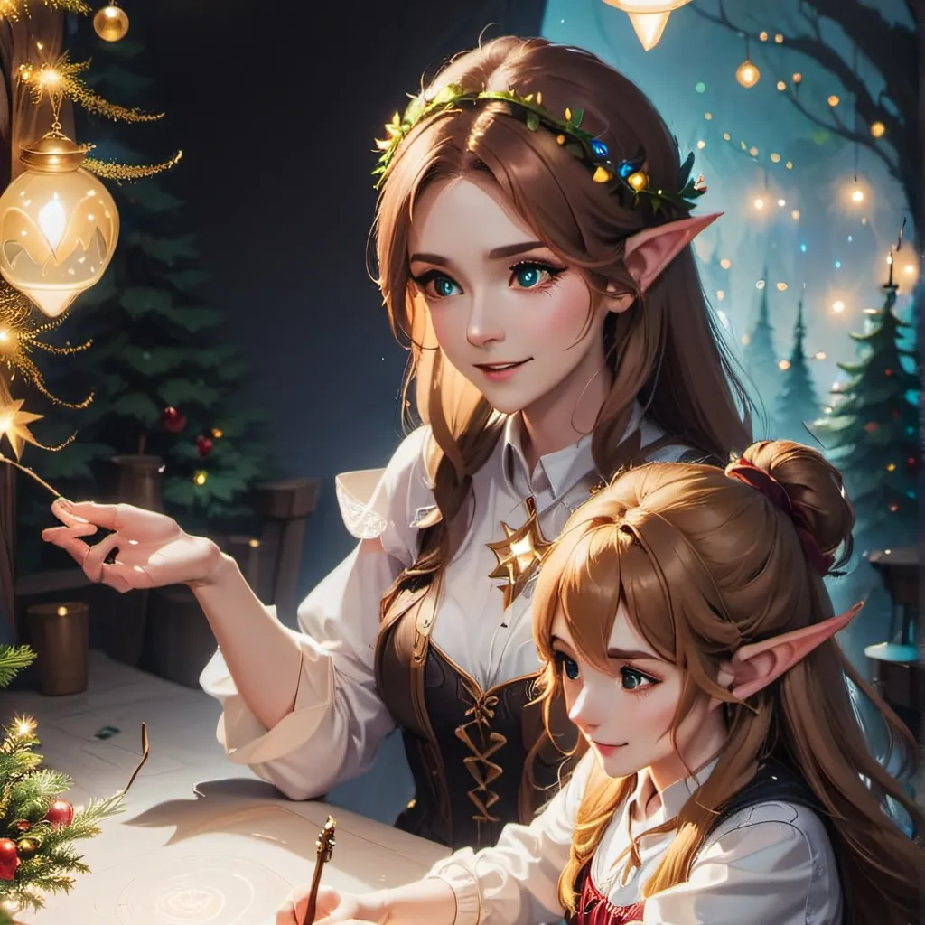 chat with ai character: Elashara and Bella